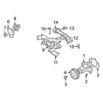 Infiniti OE - Cooling - Water Pump