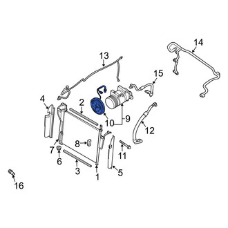 Infiniti OE - A/C Compressor Clutch