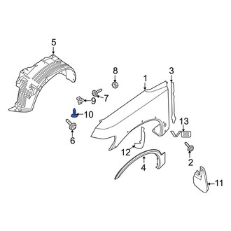 Infiniti OE - Fender Liner Nut