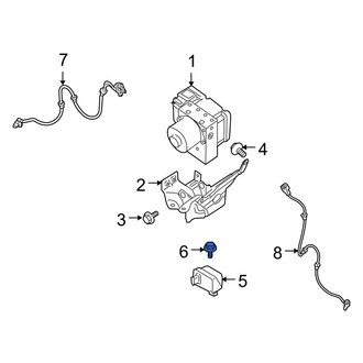 Infiniti OE - Suspension Yaw Sensor Bolt