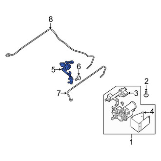 Infiniti OE - Suspension Ride Height Sensor