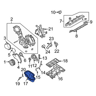 Infiniti OE - Lower Engine Oil Pan