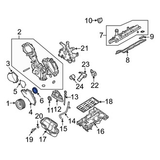 Infiniti OE - Rear Engine Crankshaft Seal