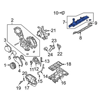 Infiniti OE - Left Engine Valve Cover