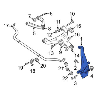 Infiniti OE - Front Left Steering Knuckle