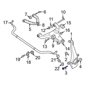 Infiniti OE - Steering Knuckle Bolt