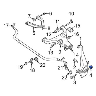 Infiniti OE - Steering Knuckle Nut
