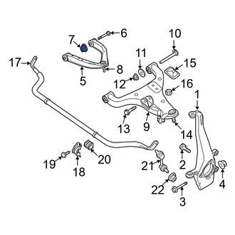 Infiniti OE - Front Lower Suspension Control Arm Nut