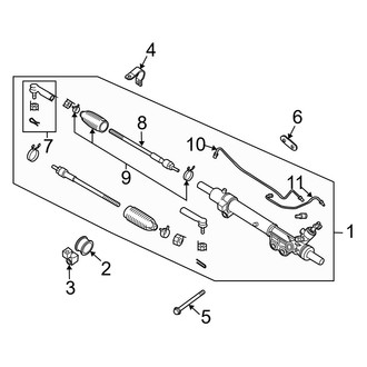 Infiniti OE - Steering Gear & Linkage