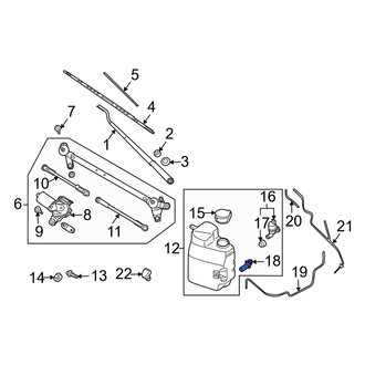 Infiniti OE - Washer Fluid Level Sensor