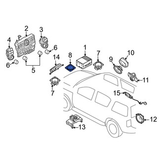 Infiniti OE - Inner Speaker