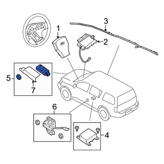 Infiniti OE - Front Air Bag Impact Sensor
