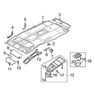 Infiniti OE - Interior Grab Bar