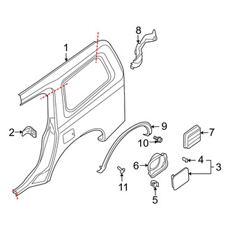 Infiniti OE - Quarter Panel & Components