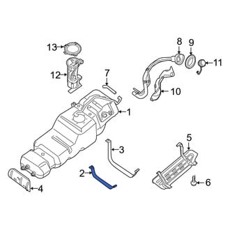 Infiniti OE - Front Fuel Tank Strap