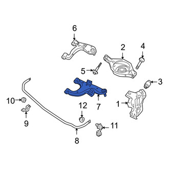Infiniti OE - Rear Right Lower Forward Suspension Control Arm