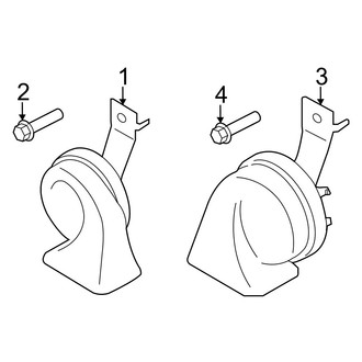 Infiniti OE - Electrical - Horn