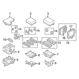 Infiniti OE - Electrical Components (Under Hood)