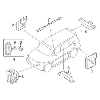 Infiniti OE - Electrical Components (Intelligent Key System)