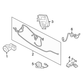 Infiniti OE - Electrical Components (Park Assistant)