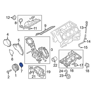 Infiniti OE - Rear Engine Crankshaft Seal