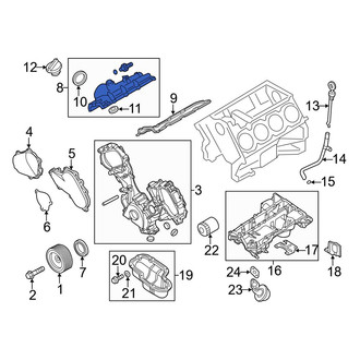 Infiniti OE - Right Engine Valve Cover