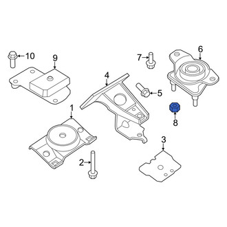 Infiniti OE - Automatic Transmission Mount Nut