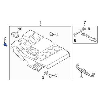 Infiniti OE - Engine Cover Bolt