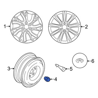 Infiniti OE - Wheel Lug Nut