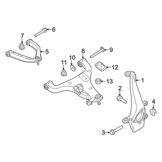 Infiniti OE - Front Suspension - Suspension Components (RWD)