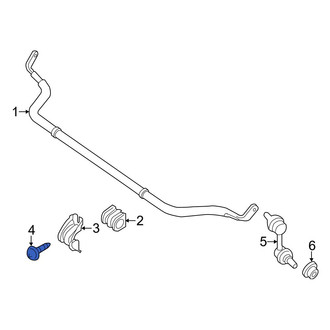 Infiniti OE - Front Suspension Stabilizer Bar Bracket Bolt