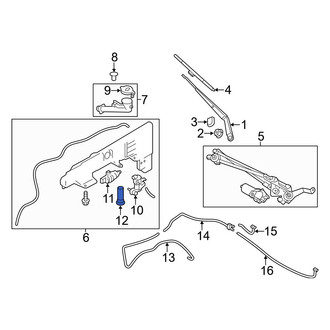 Infiniti OE - Washer Fluid Level Sensor