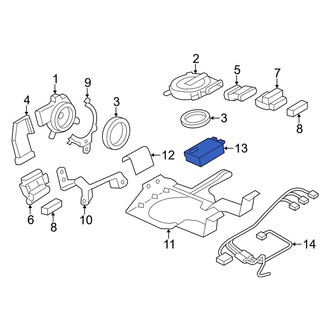 Infiniti OE - Front Left Climate Controlled Seat Module