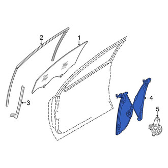 Infiniti OE - Front Right Window Regulator