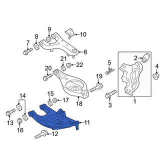 Infiniti OE - Front Left Lower Suspension Control Arm