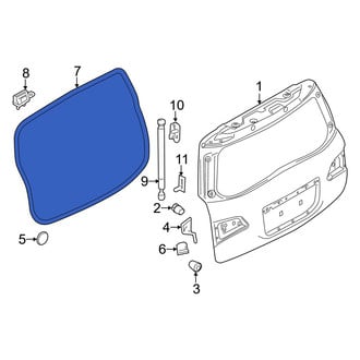 Infiniti OE - Rear Hatch Seal