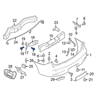 Infiniti OE - Battery Tray Bolt