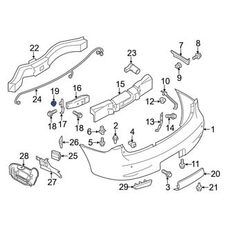 Infiniti OE - Wiper Arm Nut