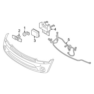 Infiniti OE - Front Bumper & Grille - Electrical Components