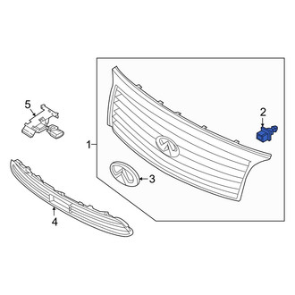 Infiniti OE - Grille Retainer