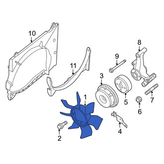 Infiniti OE - Engine Cooling Fan Clutch Blade