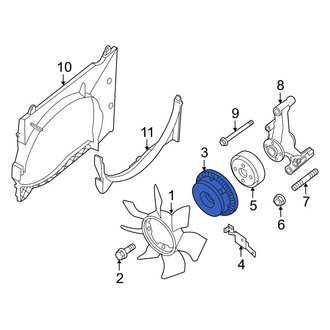 Infiniti OE - Engine Cooling Fan Clutch