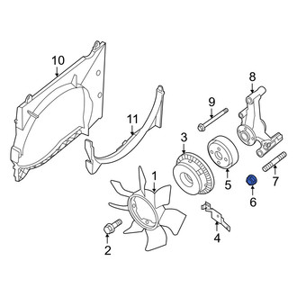 Infiniti OE - Engine Cooling Fan Blade Nut