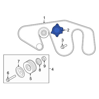 Infiniti OE - Accessory Drive Belt Tensioner Assembly