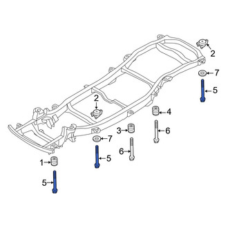 Infiniti OE - Body Mount Cushion Bolt