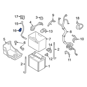 Infiniti OE - Battery Cable Terminal End