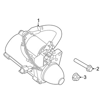 Infiniti OE - Electrical - Starter (Base / Limited)