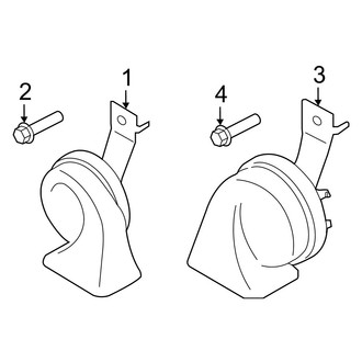Infiniti OE - Electrical - Horn