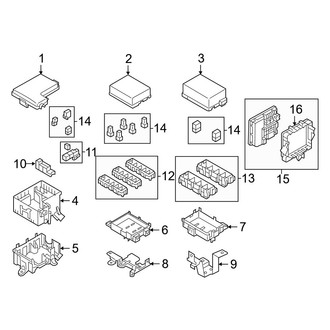 Infiniti OE - Electrical - Fuse & Relay (Under Hood)