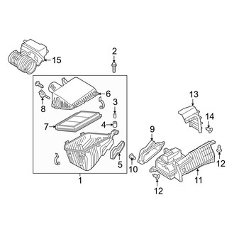 Infiniti OE - Engine - Air Intake